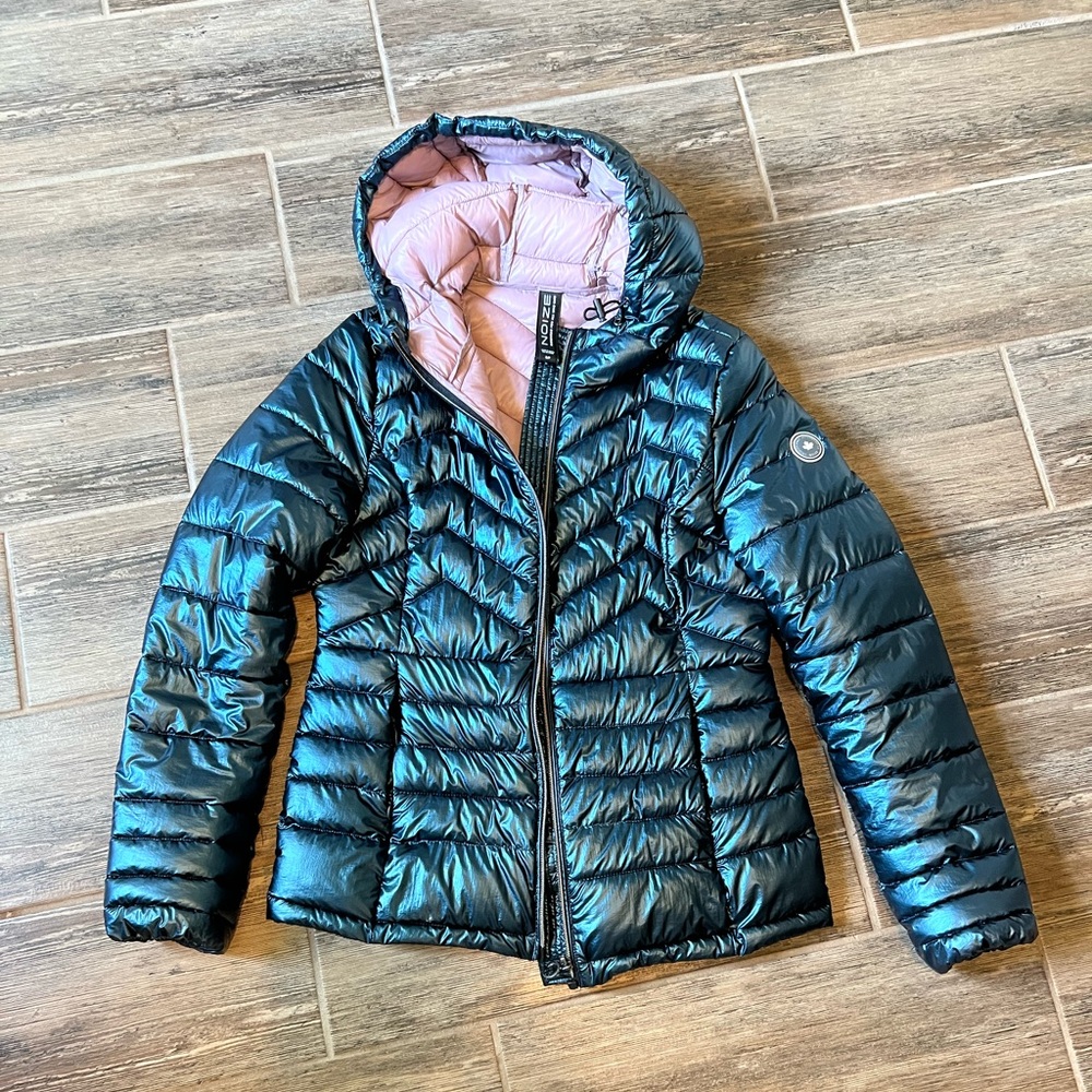 Noize Hooded Puffer Jacket, size small